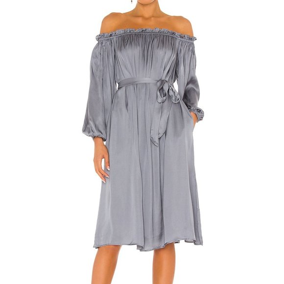 [LPA] Off Shoulder Lounge Dress - Picture 3 of 4